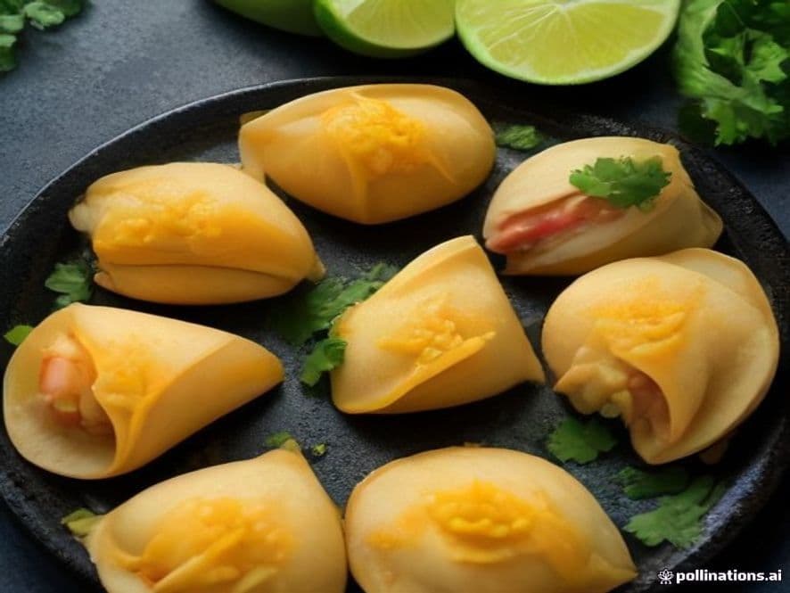 Mini Tacos Dorados Keto de Camarón