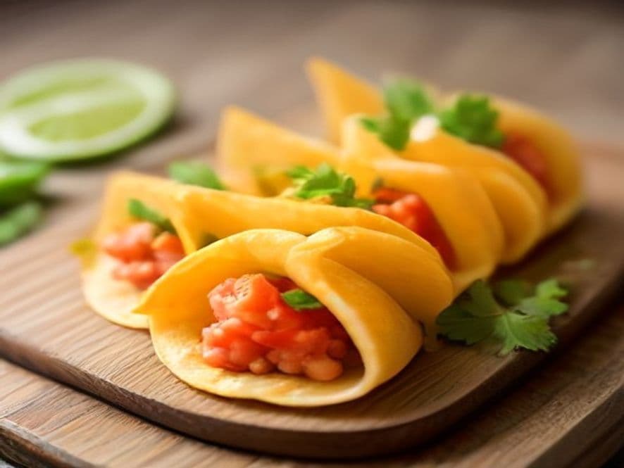 Mini Tacos Dorados Keto de Ternera