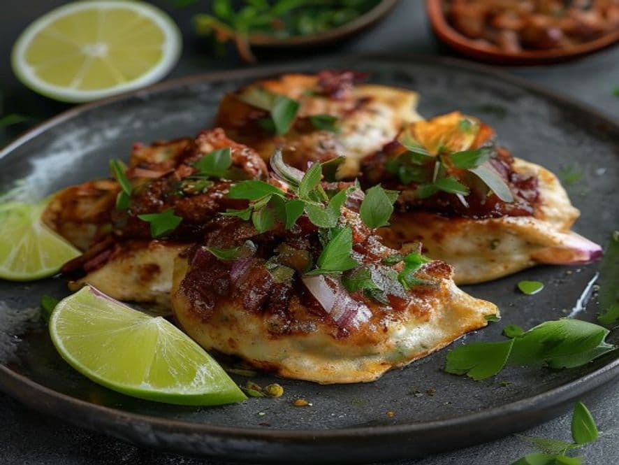 Mini Tlacoyos Keto de Barbacoa