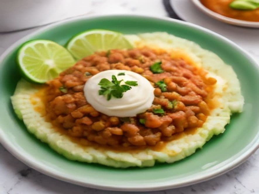 Mini tlacoyos keto de venado