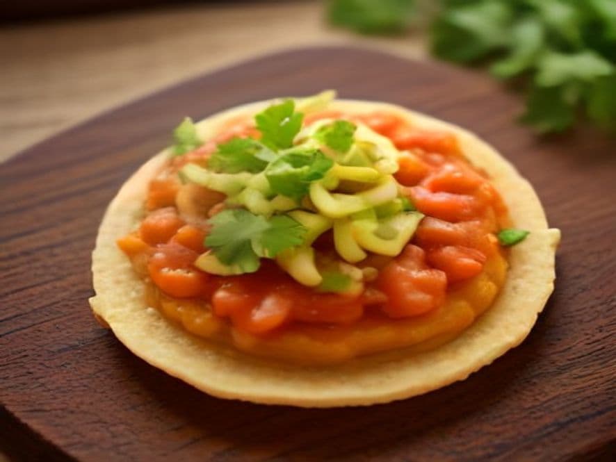 Mini Tostadas Keto de Pato Crujiente