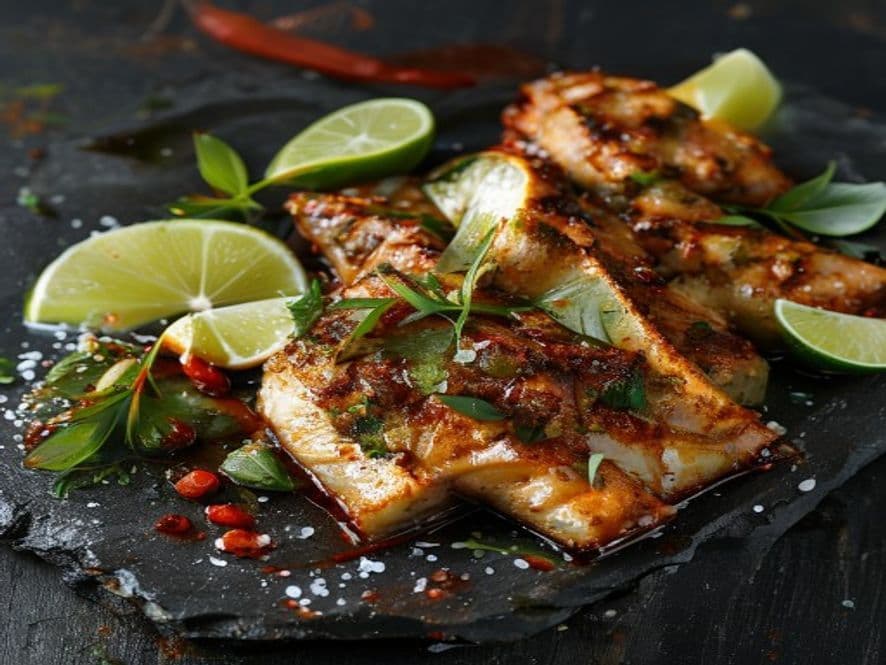 Mojarra en Adobo Rojo Keto