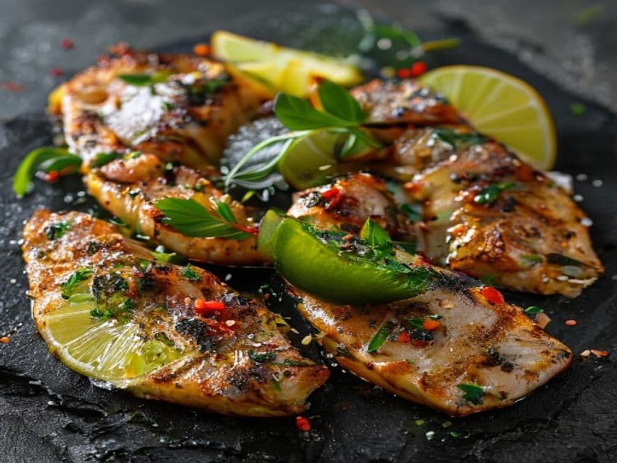 Mojarra en Salsa de Pasilla Keto