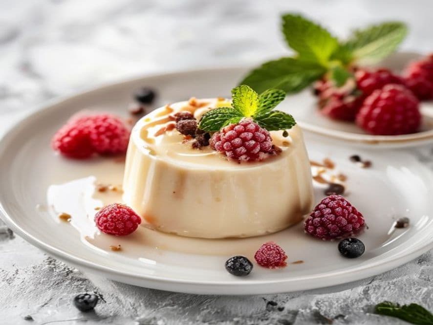 Mousse keto de cereza keto