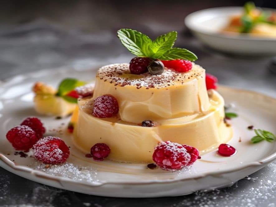 Mousse keto de piña mínima keto