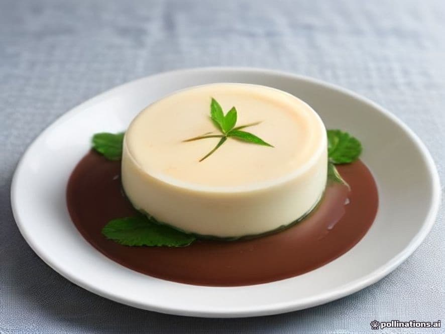 Panna Cotta Keto de Dulce de Leche Keto
