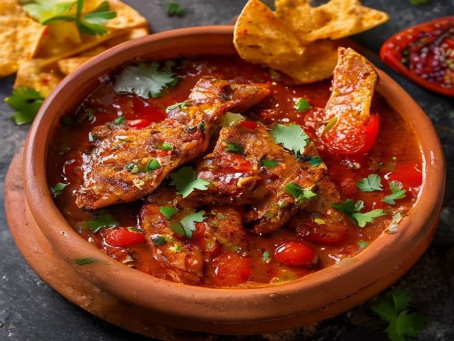 Pargo en salsa roja keto