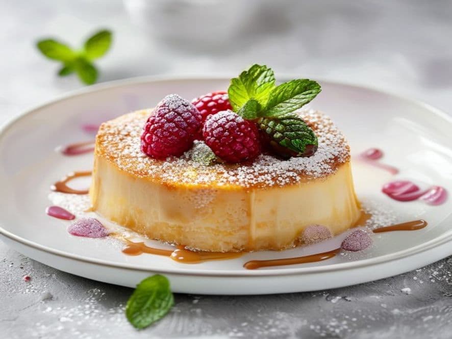 Pastel Keto de Caramelo sin Azúcar