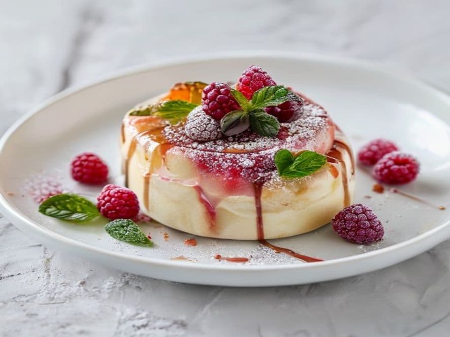 Pastel keto de zarzamora