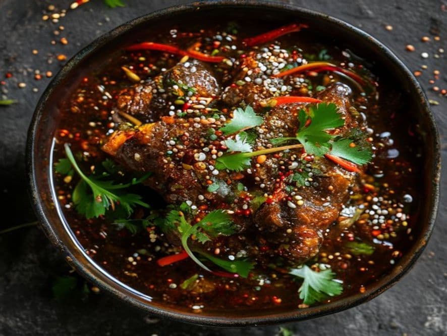Pato en mole de olla keto