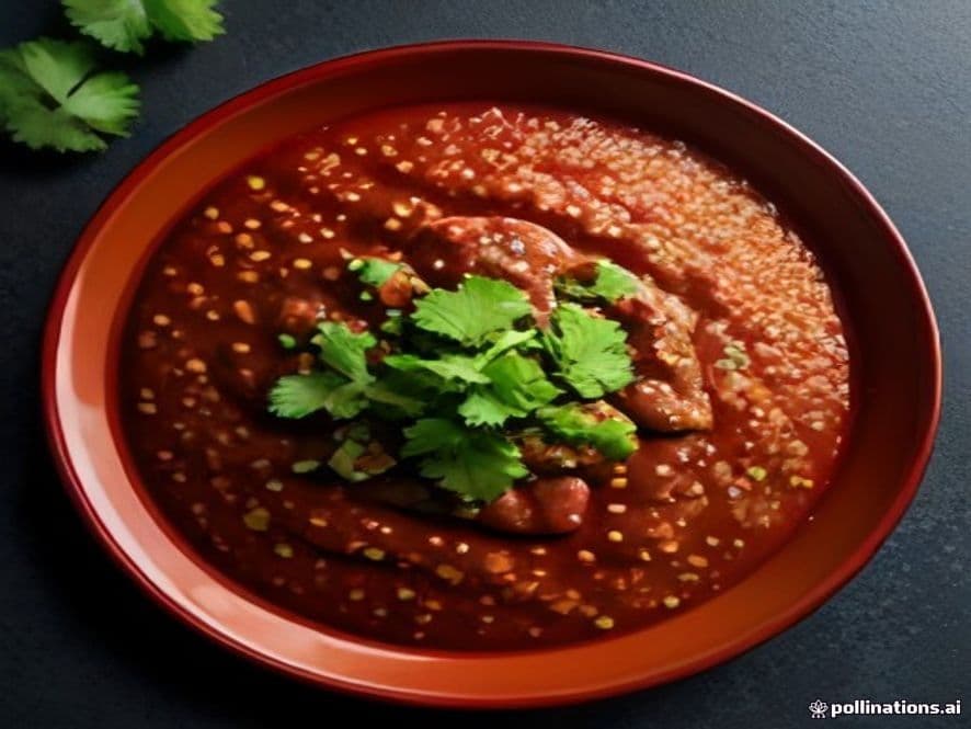 Pato en Mole Rojo Poblano Keto