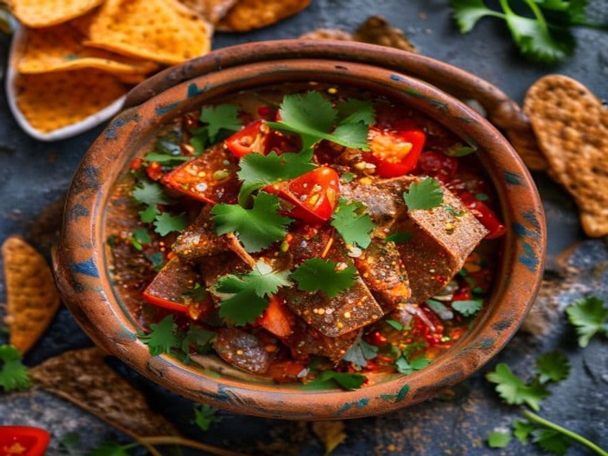Pavo en salsa de cacahuate Keto