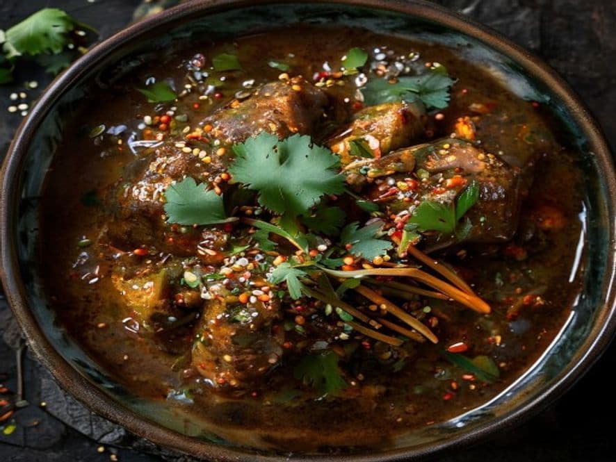 Pollo en mole de olla keto