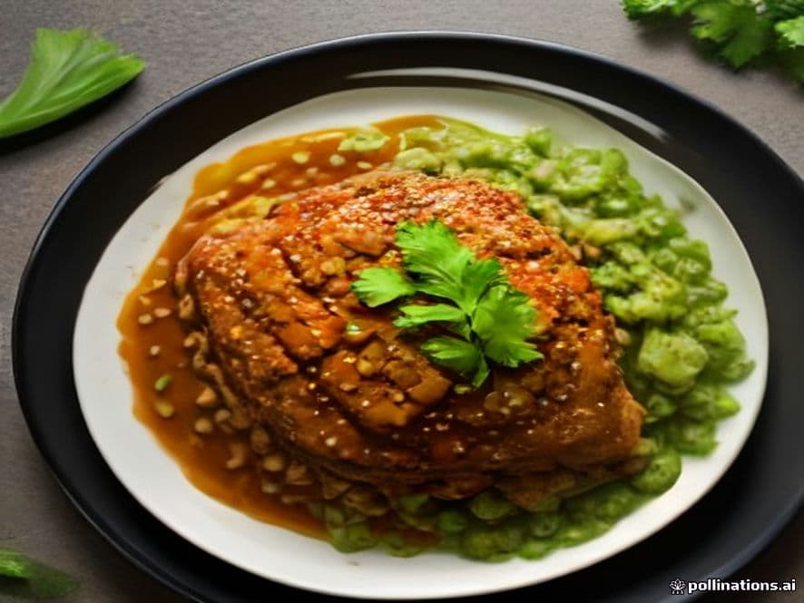 Pollo en Mole Verde Keto