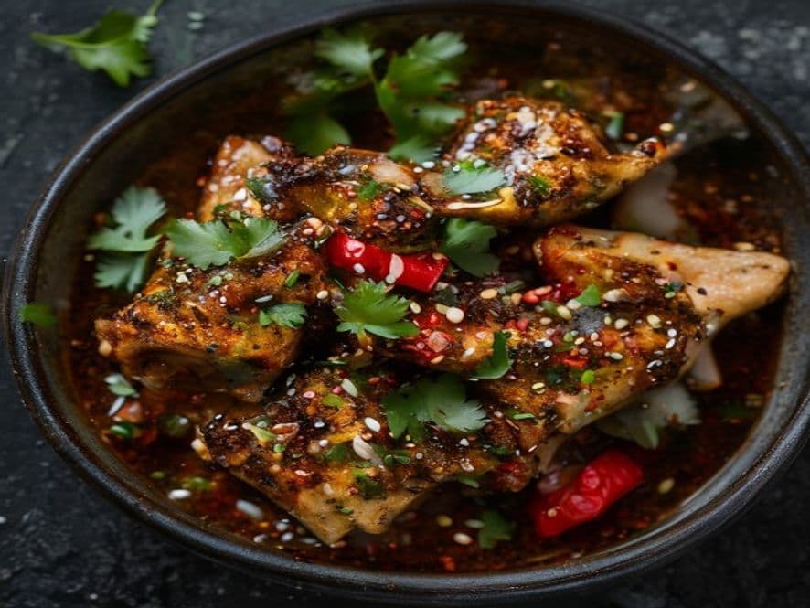 Pollo en Pipián Verde Keto para Cenar