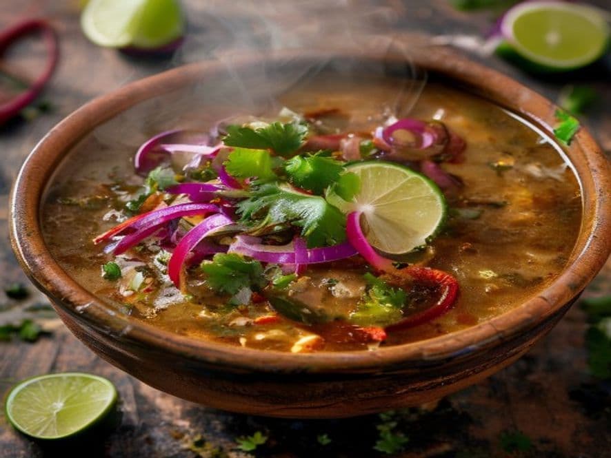 Pozole de Algas Keto Estilo Mexicano