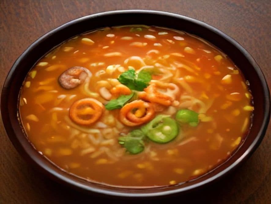 Pozole de col con chorizo Keto