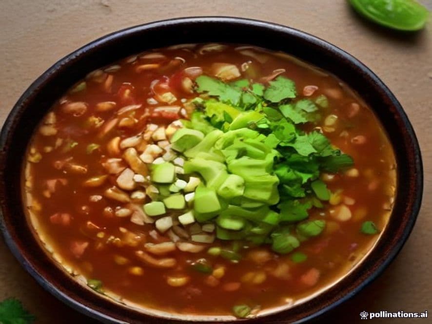 Pozole de Nopales con Chile Ancho Keto