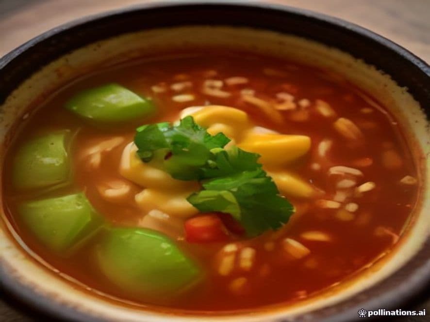 Pozole de Puerro con Tocino Keto