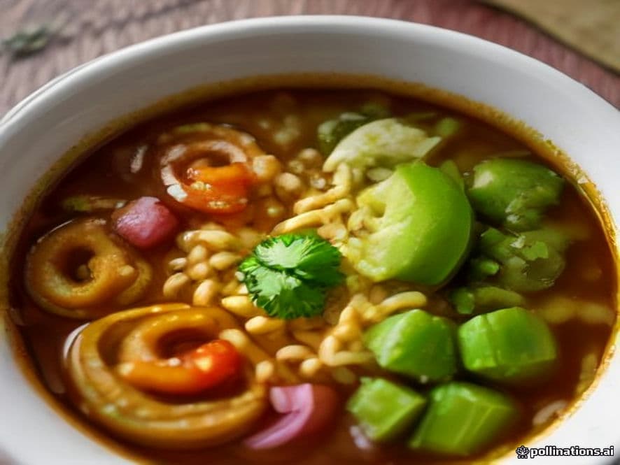 Pozole de Rabo de Buey Keto