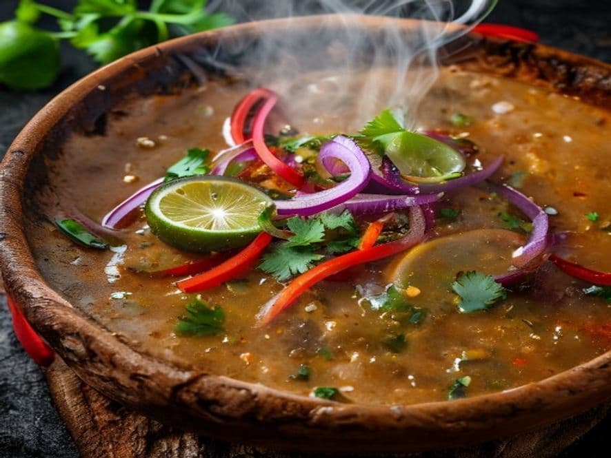 Pozole de Res con Acelgas Keto