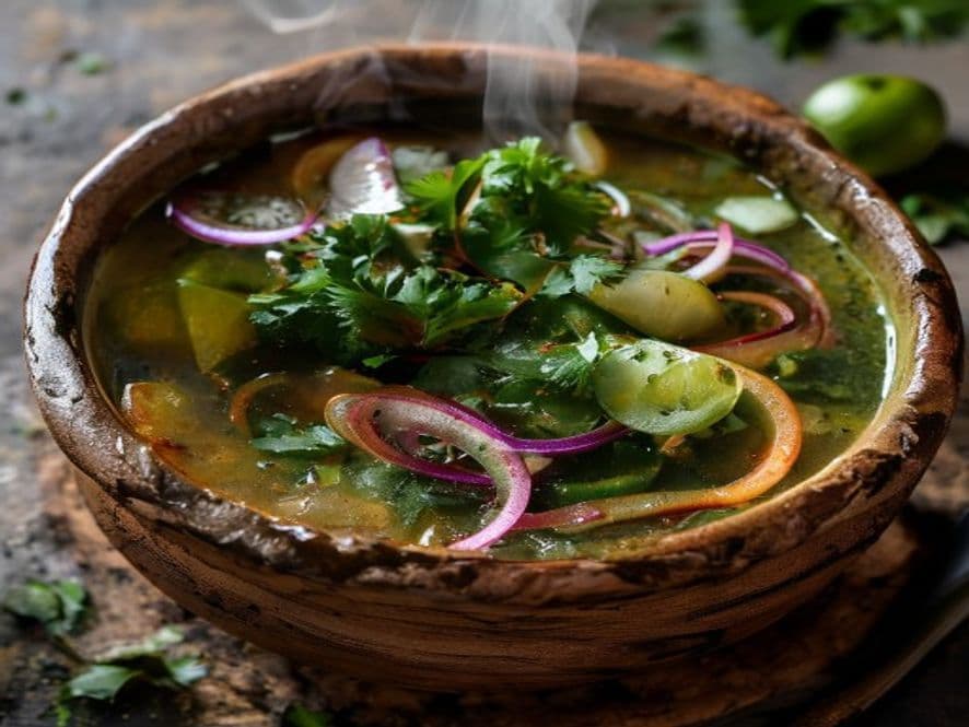 Pozole Verde Keto Sin Maíz