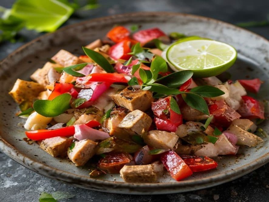 Pudín keto de chía con pitahaya keto