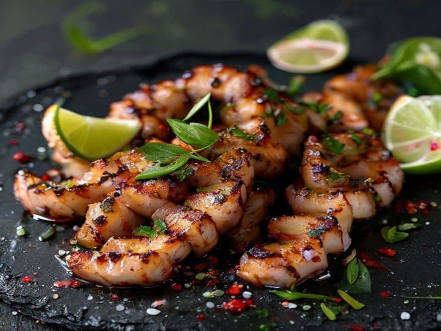 Pulpo Zarandeado Keto