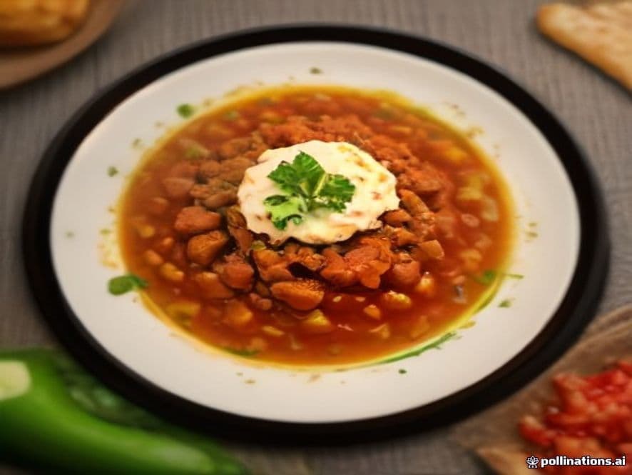 Res en salsa de chile morita keto