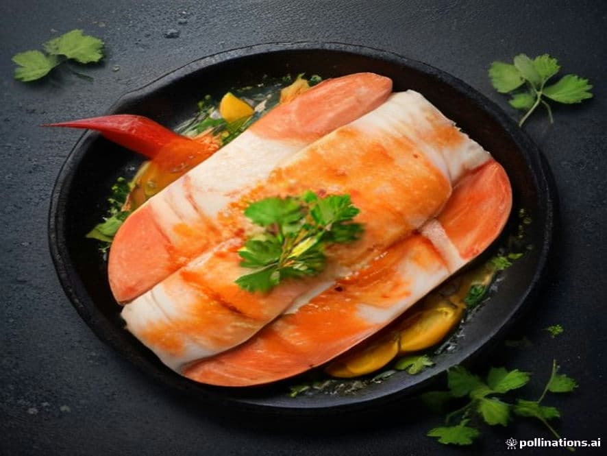Robalo al Horno Keto en Salsa de Chile Poblano y Crema