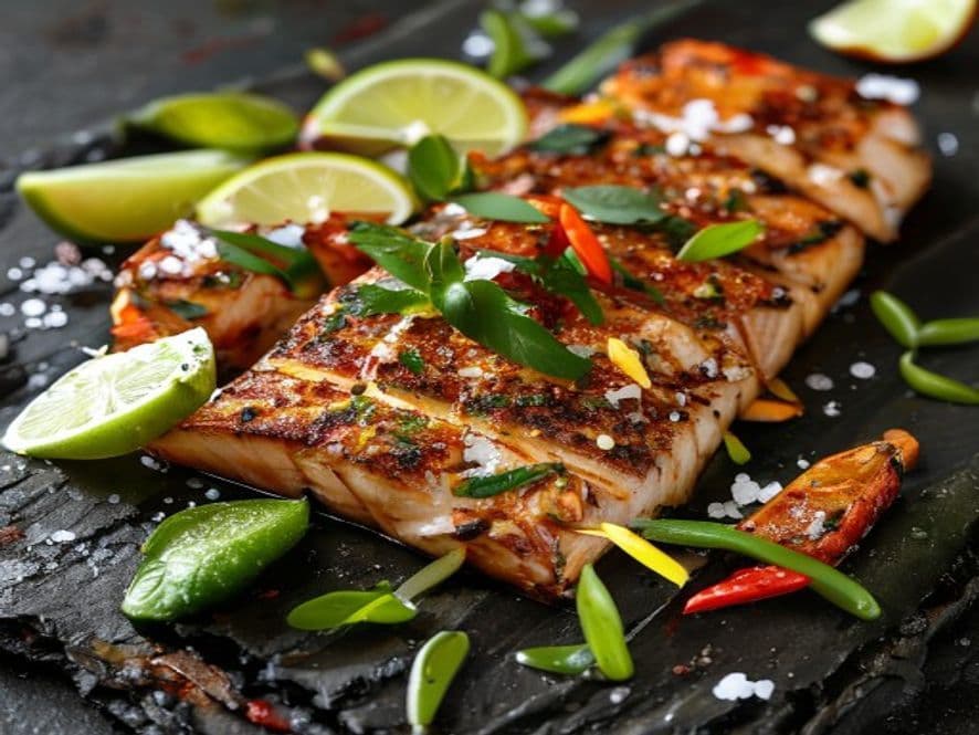 Robalo en Salsa de Chile Ancho Keto