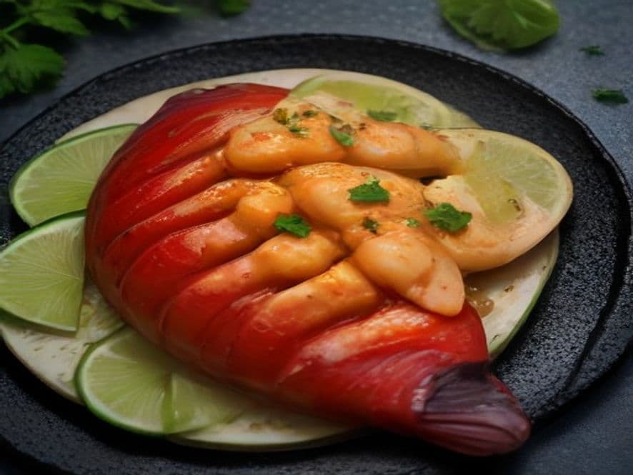 Salmón con huitlacoche keto para cenar