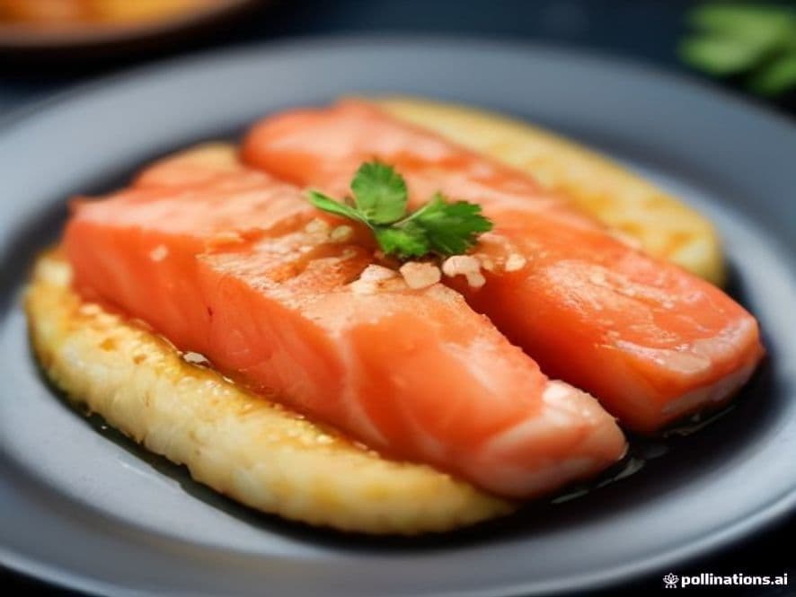 Salmón con salsa de pasilla Keto para cenar