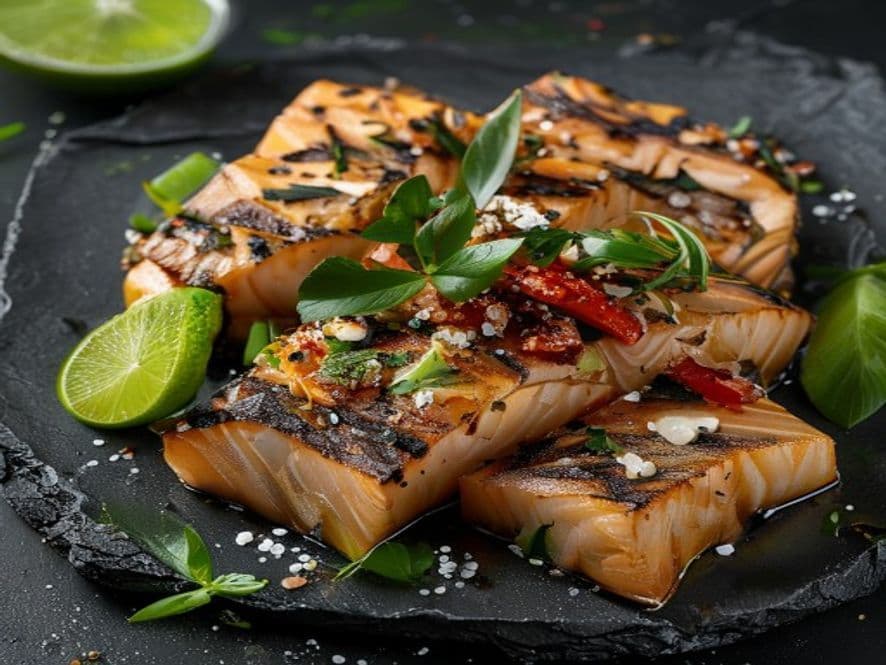 Salmón en escabeche yucateco Keto