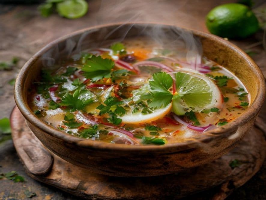 Sopa de Erizo de Mar Keto