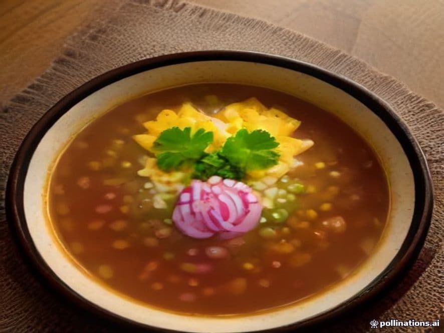 Sopa de Miso Mexicano Keto con Pollo y Chayote