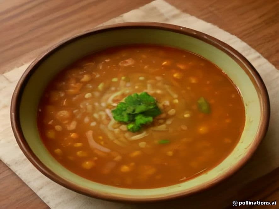 Sopa de Navaja de Mar Keto con Chile Guajillo