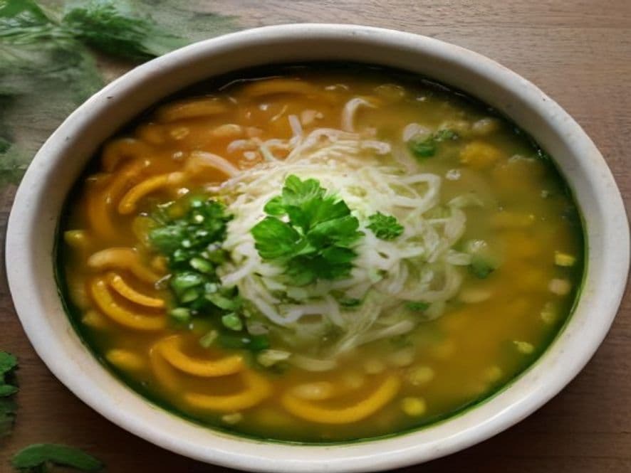 Sopa de Pollo con Espinacas Keto