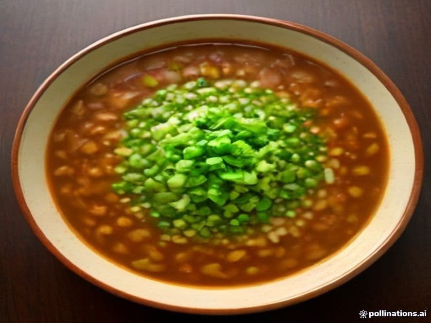 Sopa de Res con Chile Guajillo Keto
