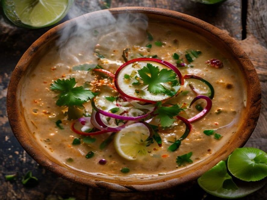 Sopa de Tortilla Keto con Queso y Chicharrón