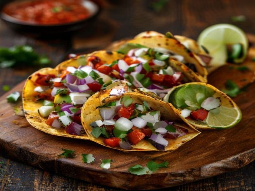 Tacos de Atún con Aguacate Keto Crujientes al Horno