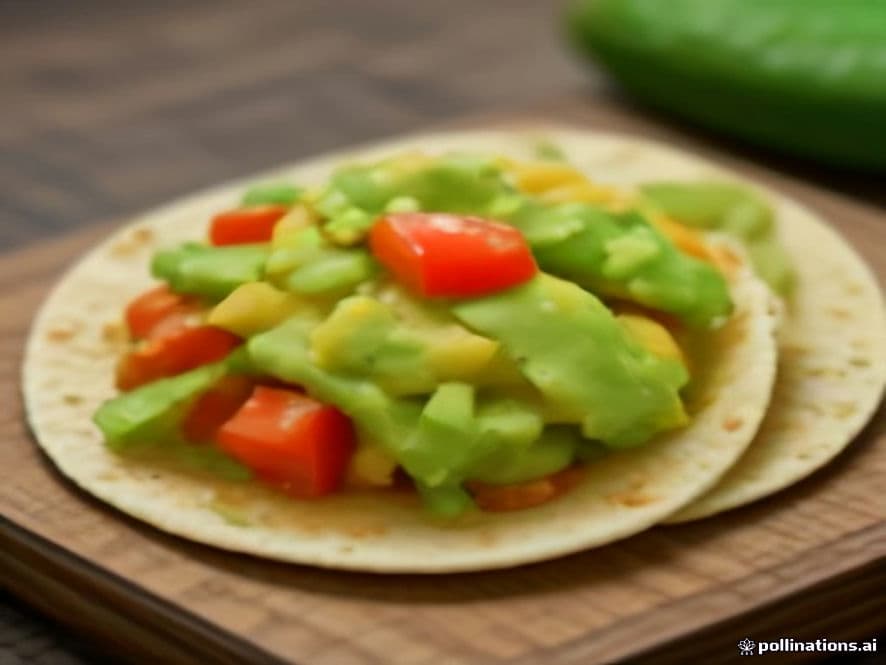 Tacos de atún con aguacate Keto en tortilla de ajonjolí Keto