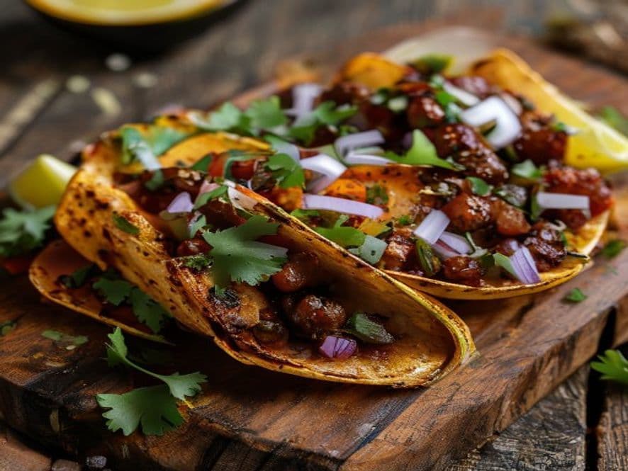 Tacos de Barbacoa de Borrego Keto Crujientes al Horno