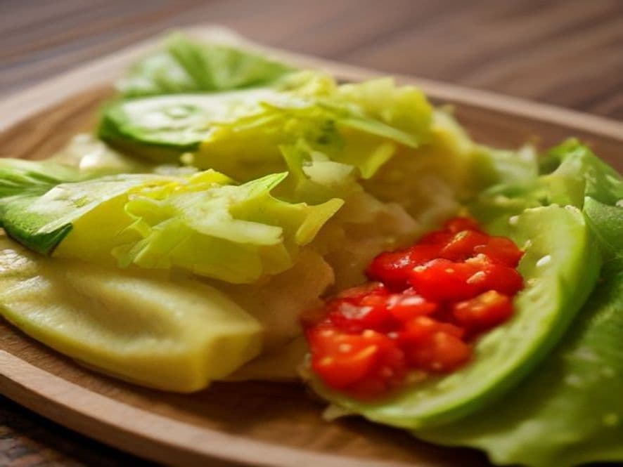 Tacos de Borrego Deshebrado Keto en Tortilla de Nopal