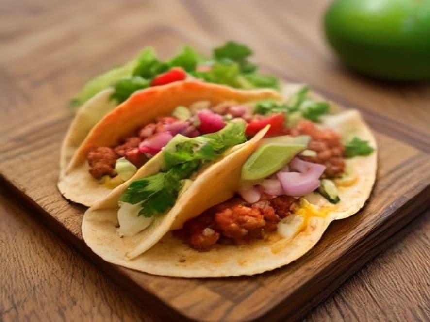 Tacos de Borrego Deshebrado Keto Estilo CDMX