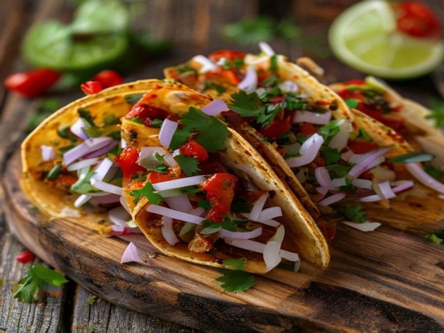 Tacos de Buche de Cerdo Keto Doble
