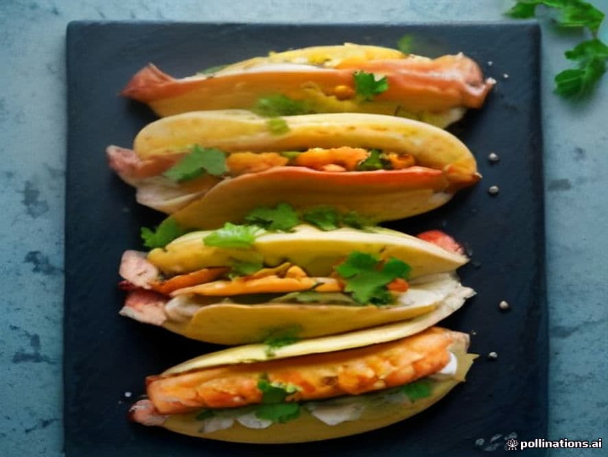 Tacos de camarón empanizado Keto crujientes al horno