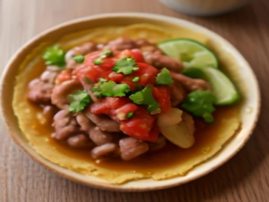 Tacos de Carne en Su Jugo Keto con Tortilla de Queso Derretido