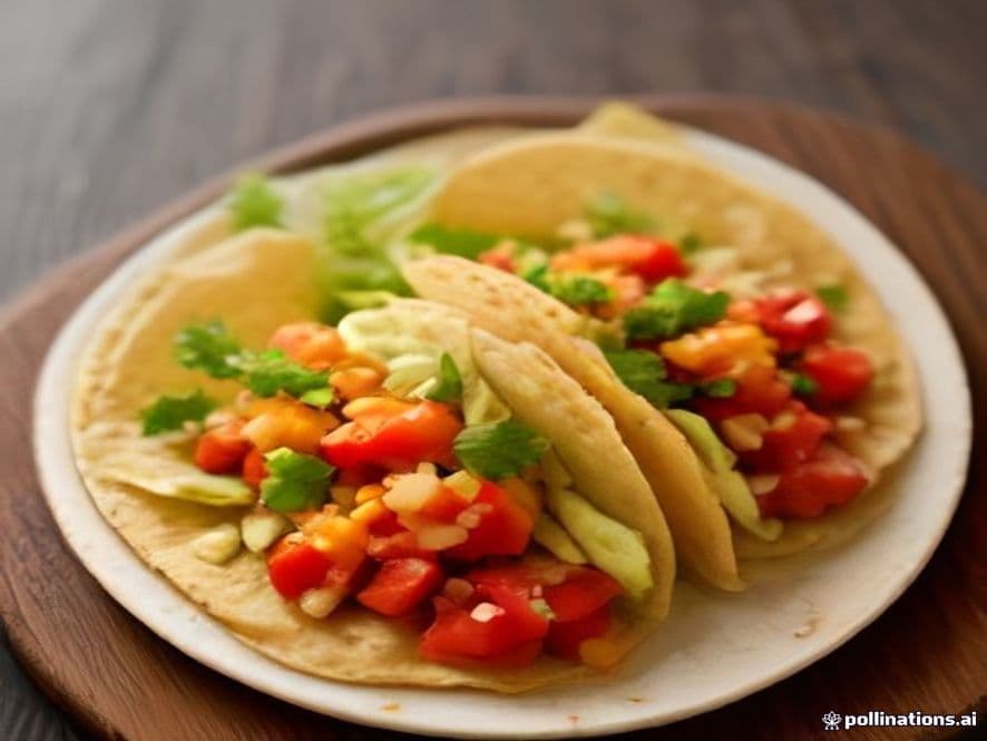 Tacos de conejo en salsa keto en tortilla de ajonjolí keto