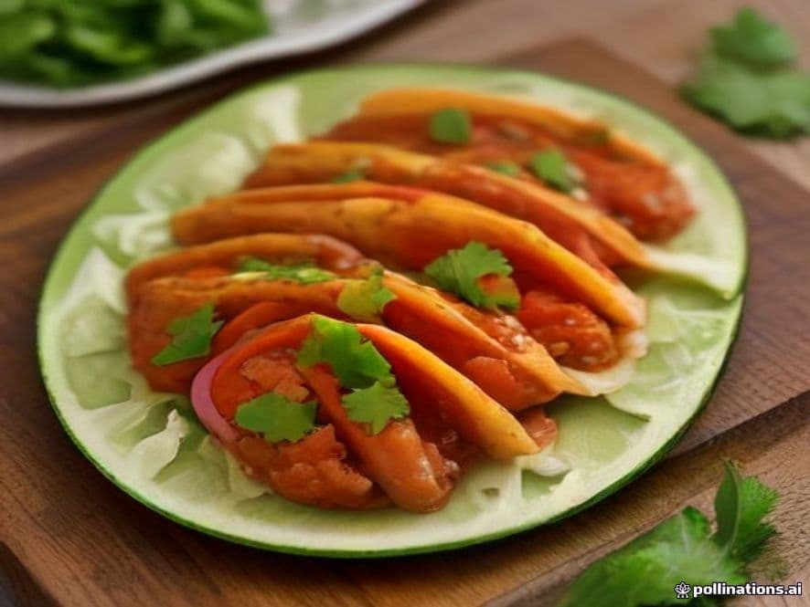 Tacos de Fajitas de Pollo Keto en Tortilla de Nopal